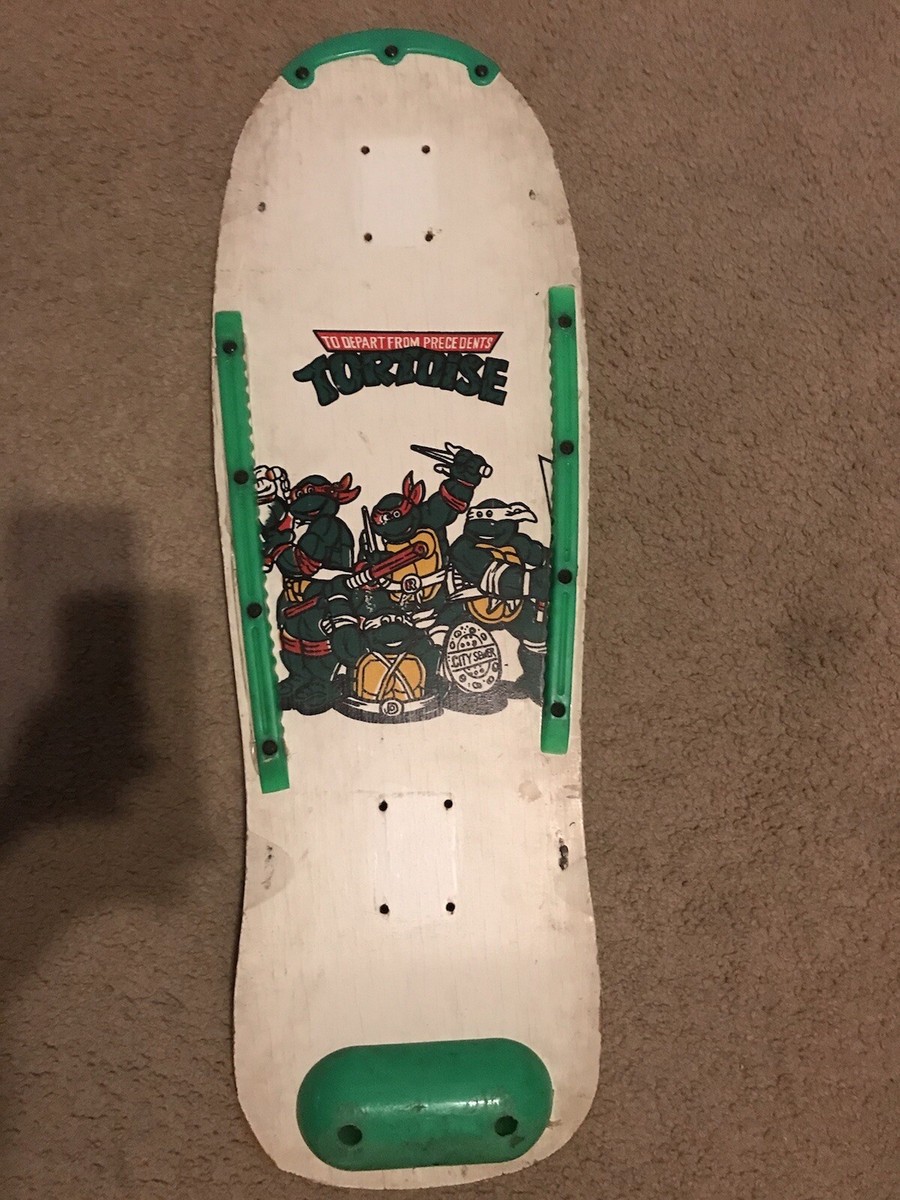 Vintage Rare Foreign 80's TMNT Skateboard Teenage Mutant
