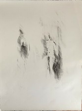 GIUSEPPE AJMONE litografia Studio x Nudi 54x40 firmata numerata  Spirale rif  BB