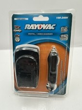 Digital/Video Charger Portable Rayovac CAM10683 100-240V Sealed
