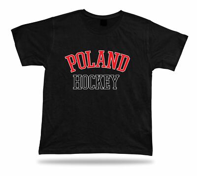POLAND HOCKEY t-shirt tee international world ice cup olympic sport stadium area