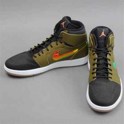 Nike Air Jordan 1 Retro High Nouveau Militia Green 819176-306 2015