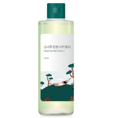 Round Lap Pine Cica Toner 41% Contains 250ml Moisturizing, Calming, Smoothness