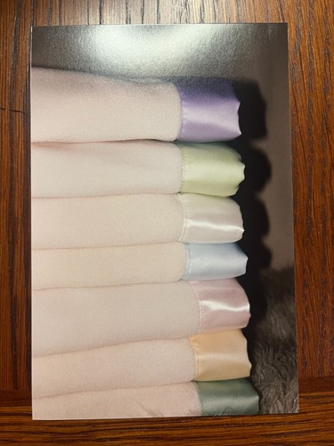 Rolled Satin with machine folded edge. Perfect for all sorts of cool things! - Picture 2 of 16
