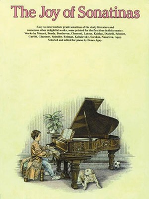 The Joy of Sonatinas Sheet Music Piano Solo Yorktown Book NEW 014001266