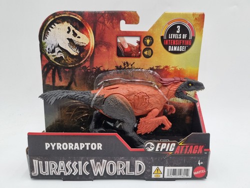 Jurassic World Mattel 2023 Epic Attack PYRORAPTOR 4+ Brand New | eBay
