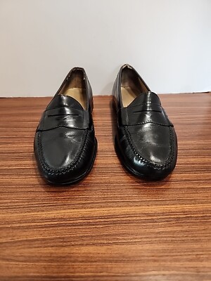 Cole Haan Shoes Mens Size D Penny Loafers 3503 Black
