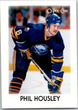 1987-88 O-Pee-Chee Minis #17 Phil Housley  Buffalo Sabres V84221