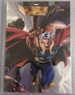 THOR 1994 Flair PowerBlast Marvel Limited Edition Insert 13 of 18 NICE!!!!!