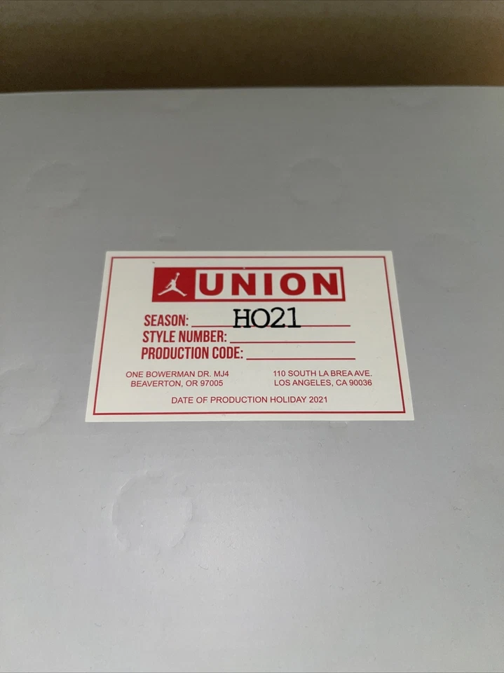 Nike Air Jordan Crater Slide Union Grey Fog Men’s Size 13 DO6274-001 BNIB - Image 4 of 4