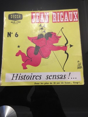 Vinyle, 45 tours : JEAN RIGAUX, Histoires Sensas ! ...