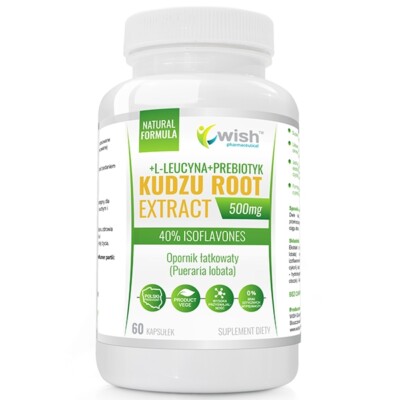 Kudzu Wurzelextrakt 500mg mit 40% Isoflavonen Vegane 120/240/360 Kapseln