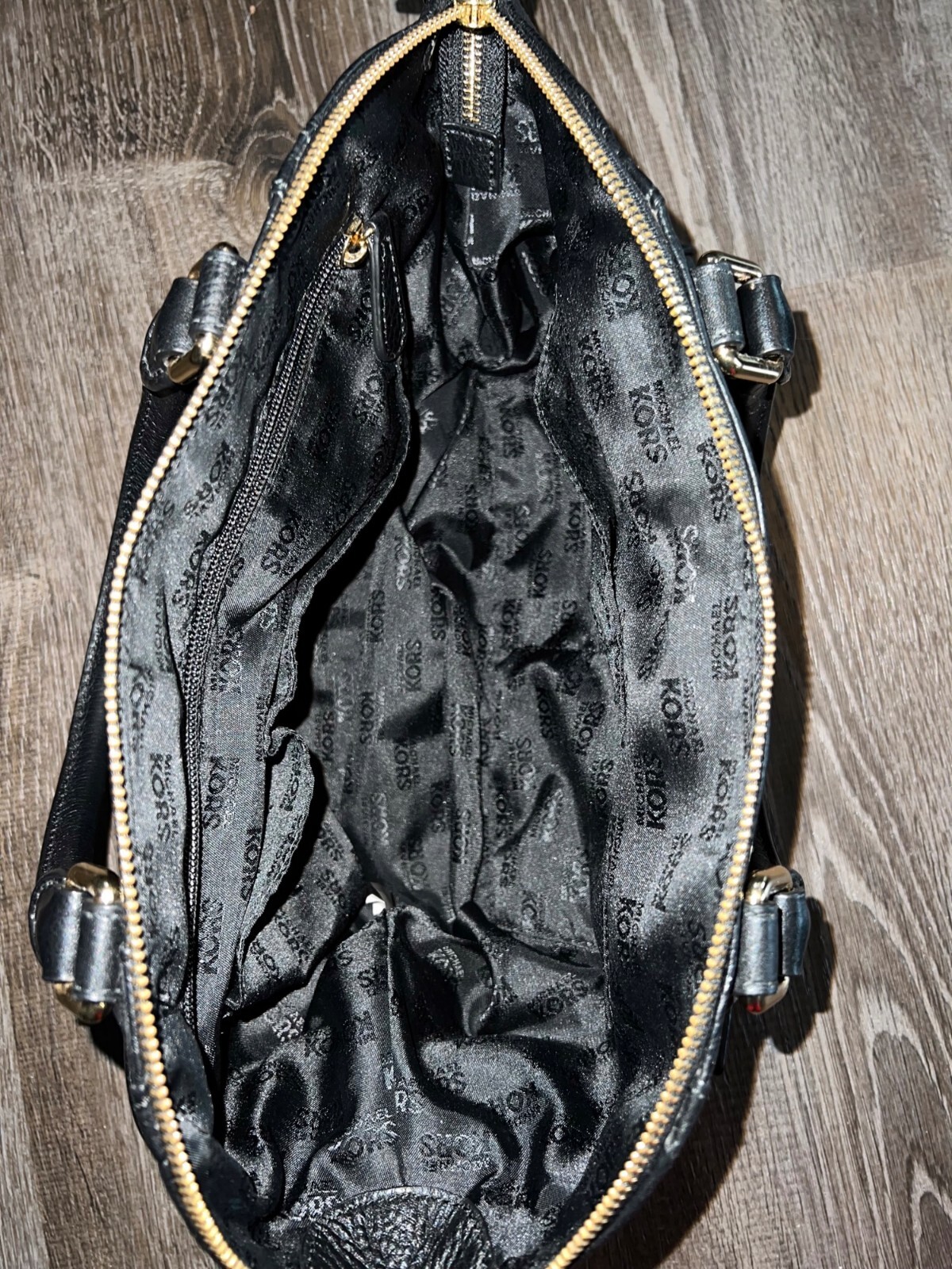 Michael Kors Leather Bowling Purse eBay