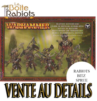 Warhammer Best of Chaos Bestigors Einzelteile Bitz Sprue Ersatzteile