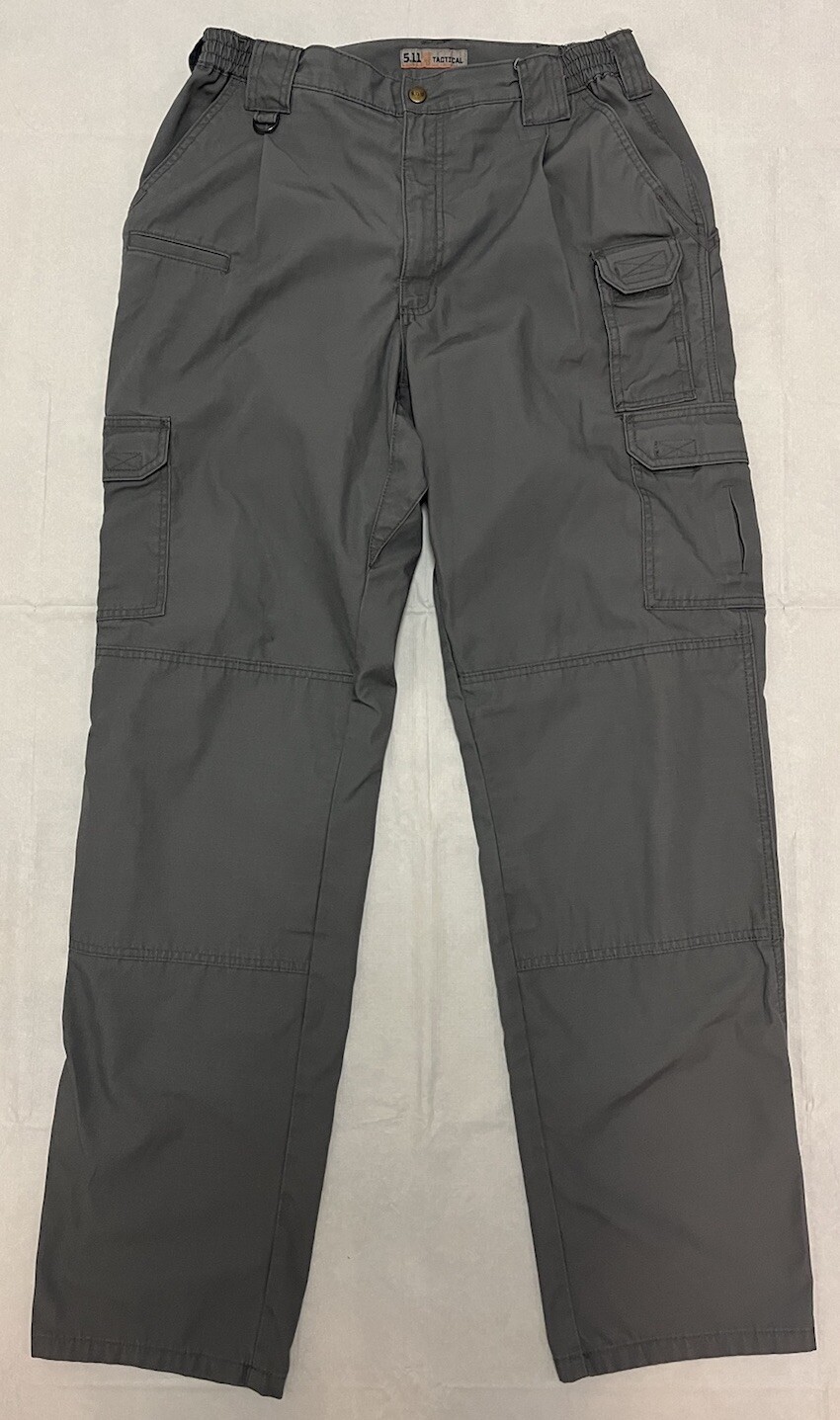 5.11 Tactical Series Mens 36x36 Gray Utility Cargo Pants Straight Leg