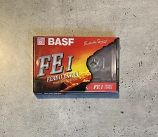 Blank Cassette Tape: BASF FE I 90 Ferro Extra Normal Position