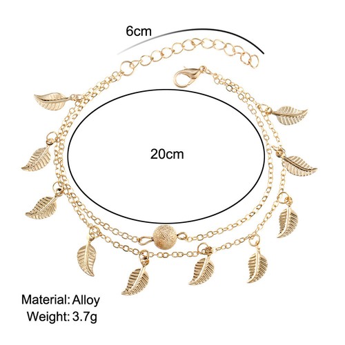 Varios Estilos Pulsera Tobillo Tobillo Cadena Pie Cuentas Corazón Mariposa Colorido - Imagen 151 de 239