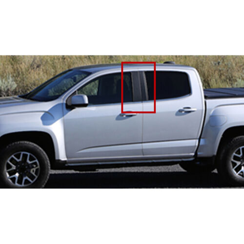 4Pcs For Chevy Colorado GMC Canyon 2015-2022 Black Pillar Post Door Window Cover - Bild 7 von 14