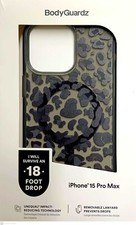 BodyGuardz Me-ow Leopard Ace Pro with MagSafe Case For iPhone 15 Pro Max