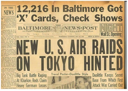 Jimmy Doolittle Led Us Air Raid Tokyo Secret Base From China May 1942 Bnp Ws Ebay