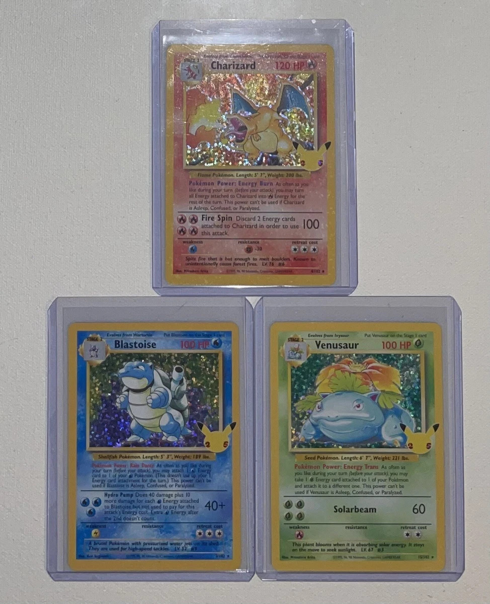 IN STOCK Pokemon Chinese Exclusive K Radiant Charizard Blastoise