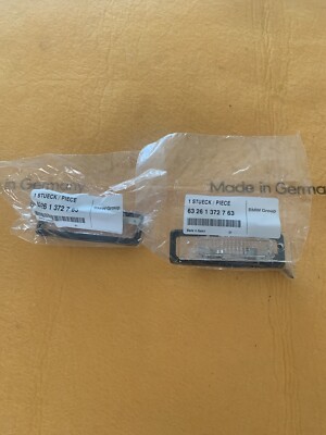 Bmw OEM Z1 E26 E23 E24 E28 E30 E12 Rear Plate Lights # 63261354666 