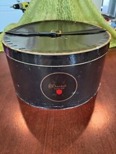 1950's Churchill Hats Box With Carrying Strap