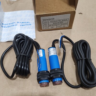 Photoelectric Infared Ray Switch PNP, NO/NC, 10V/30VDC, 2 Meter Range, 1 Set