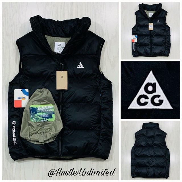 暖色系 nike acg down vest primaloft M - ダウンベスト