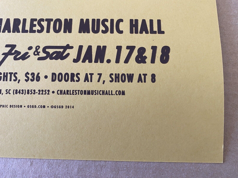 RARE! Shovels and Rope Shakey Graves Charleston January 17 2014 Concert