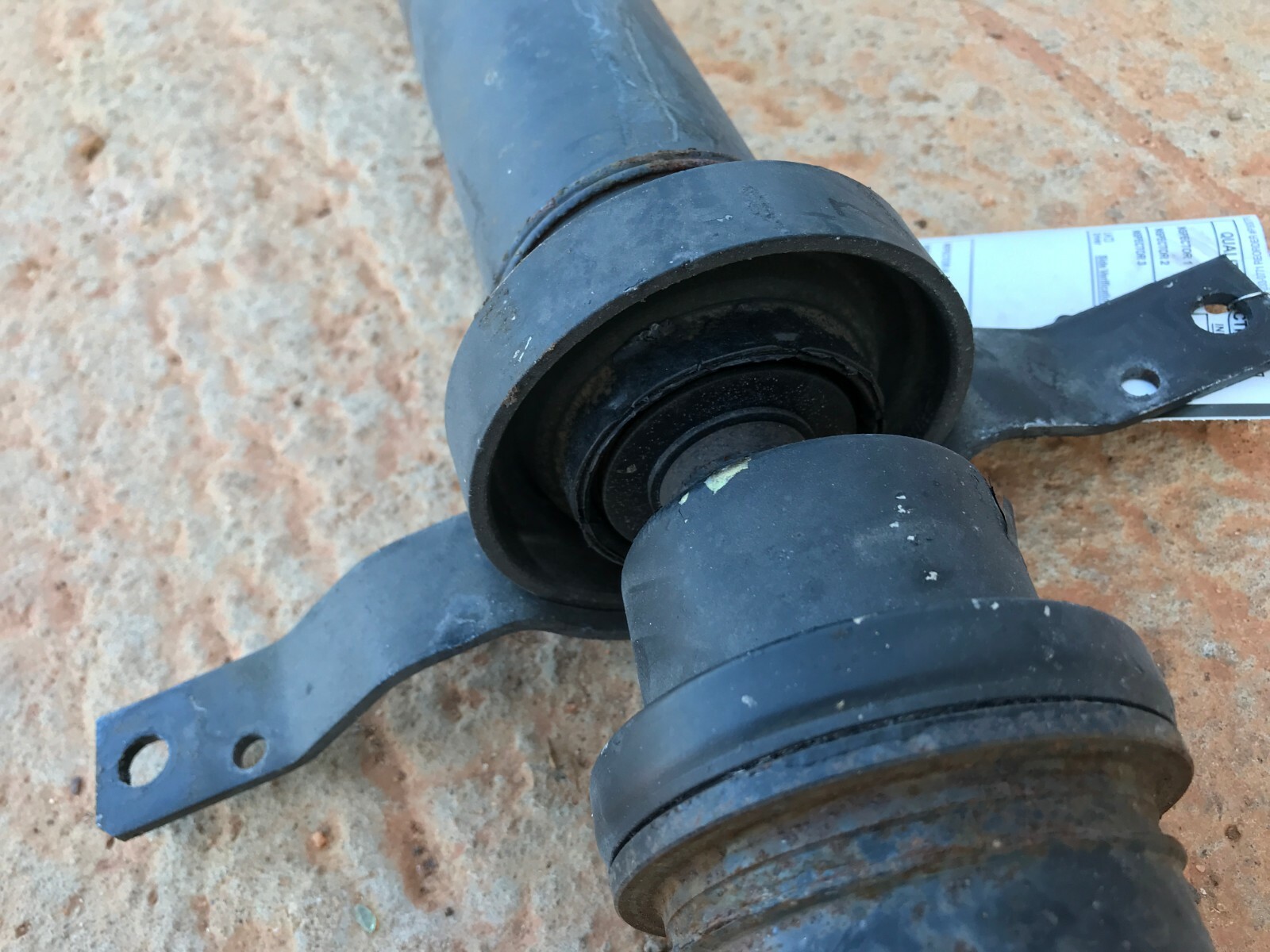 06-12 BENTLEY CONTINENTAL FLYING SPUR REAR DIRVESHAFT DRIVE SHAFT OEM 