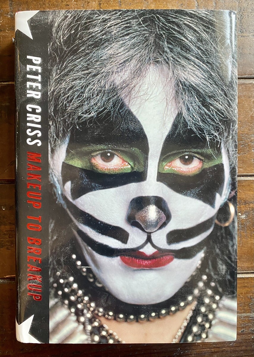 Peter Criss Signed Book Makeup to Breakup Memoir Kiss Drums