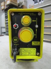 💥LIQUID METRONICS A111-95S METERING PUMP 115 VAC 1.2 AMP 24 GPD MAX 80 PSI MAX