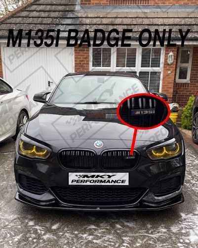 MKY Performance BMW M135i Nierengrillabzeichen vorne F20 & F21 1er Emblem - Bild 1 von 20