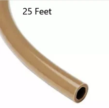 DCI Vacuum Tubing, 1/2" I.D., Smooth Asepsis Dark Surf, 25 Feet, PN 737 fexible