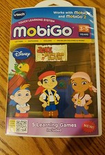 NEW Vtech Mobigo Disney Jake and Never land Pirates Software Cartridge Sealed