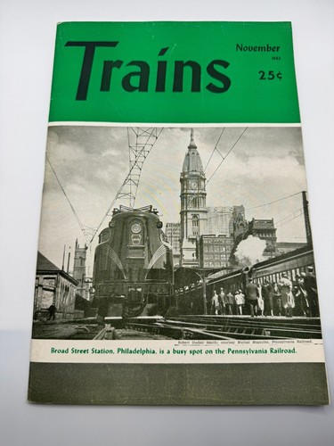Trains Illustrated Magazine FULL YEAR 1943 Vol.3 No. 3 - Vol. 4 No. 2 EUC - Picture 21 of 24