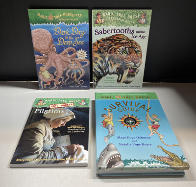 Magic Tree House Merlin,Fact Tracker,Survival Guide,Research Guide