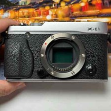 Fujifilm X Series X-E1 16.3MP Digital SLR Camera Body Black English