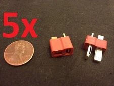 5 PAIRS DEANS ULTRA T-STYLE Connector Plugs Female Male Lipo Battery c3