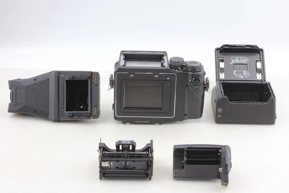 [Top ESTADO PERFEITO na Caixa] Câmera Contax 645 MF-1 AE MFB-1A 120 AE Localizador do JAPÃO - Imagem 4 de 4