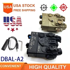 Metal DBAL A2 IR Aiming - IR Laser + Visible Green Laser + LED White -3.5mm Plug