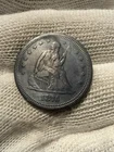 1876-S Seated Liberty Silver Quarter Lustrous AU+ High Grade Original Color