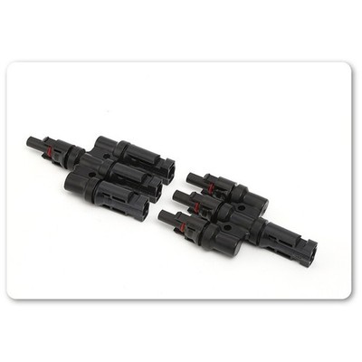 Solar Stecker Adapter 4-fach T Typ wasserdicht geeignet für Solaranlagen