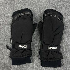 Kombi Mittens Mens XL Black Leather Palm Waterproof Insulated Ski Snow
