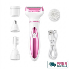 Electric Razor Shaver 4-in-1 LED Trimmer for ...