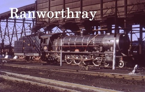 35mm Slide South African Railways SAR 2015 Karen Loco De Aar Shed  1973 #5467