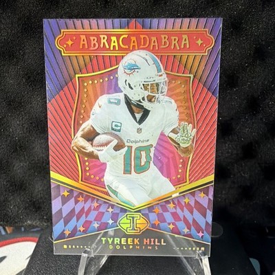 Tyreek Hill 2024 Illusions Abracadabra red #12 Miami Dolphins /199 acetate clear