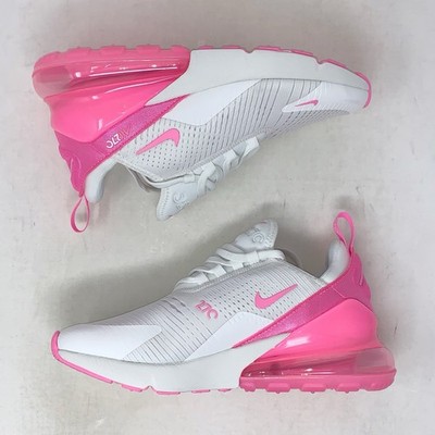 Nike Air Max 270 'Bubblegum Pink' White Sneakers, Size 8 BNIB