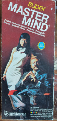 Super Master Mind Denkspiel von Invicta aus 1975 mit Originalkarton