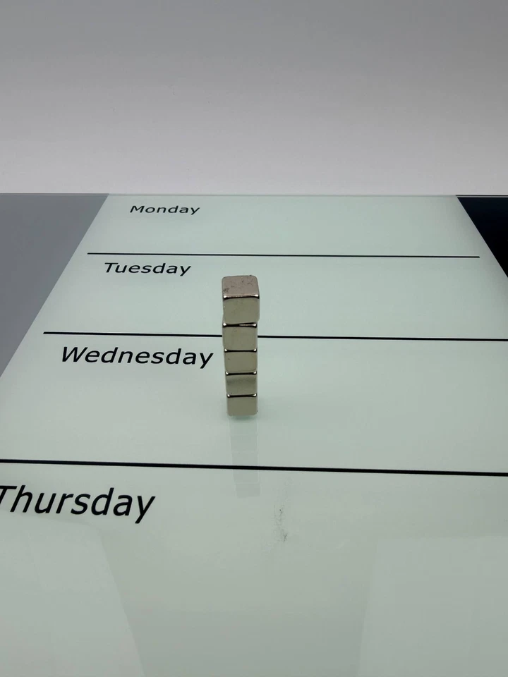 Magnetisches Glas Memoboard Wochenplaner 60x40 cm mit Zubehör - Bild 4 von 4